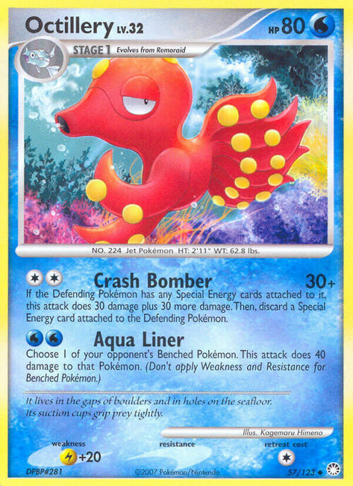 Octillery Lv.32 Card Front
