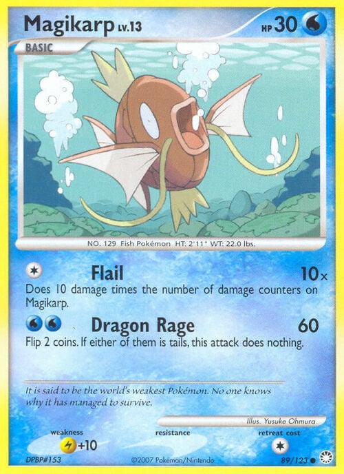 Magikarp Lv.13 Card Front
