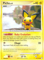 Pichu Lv.6 [Baby Evolution | Chupi]