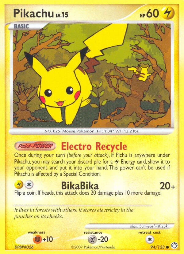 Pikachu Lv.15 Mysterious Treasures | Pokémon | CardTrader