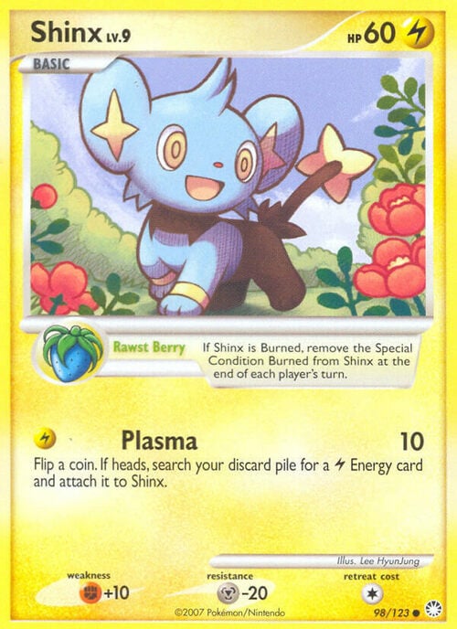 Shinx Lv.9 Card Front