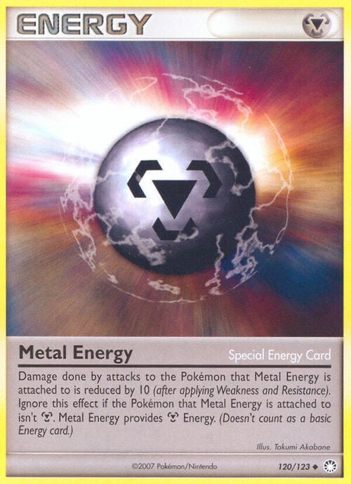 Metal Energy Card Front
