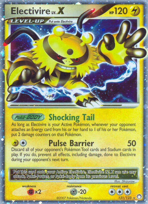 Electivire LV.X Card Front