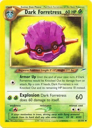 forretress pokemon card value Dark Neo Destiny | Pokémon Listed With Mascot. Forretress ex Pokemon Cards Price