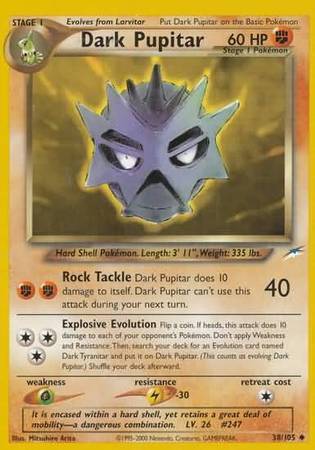 pupitar pokemon card Pokemon Unseen Forces Common Pupitar #70