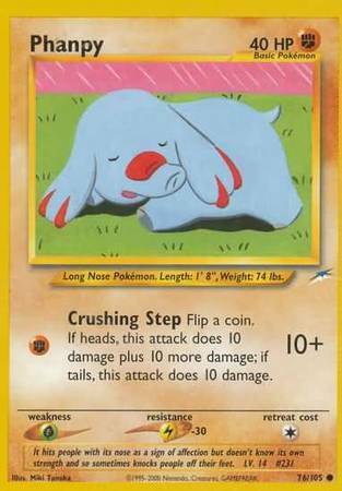 Phanpy Card Front