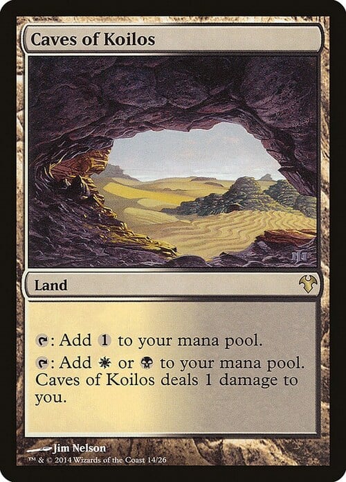 Caverne di Koilos Card Front