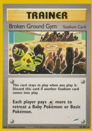 Broken Ground Gym Card Front