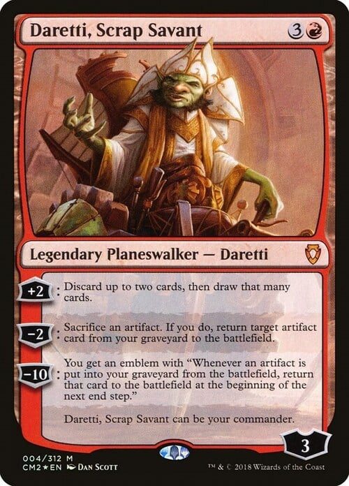 Daretti, Scrap Savant Card Front