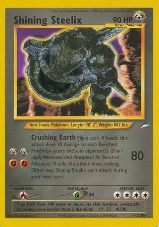 Shining Steelix Card Front