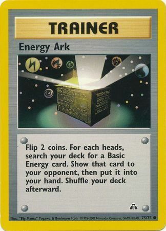 Energy Ark Card Front