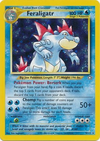 Feraligatr Neo Genesis | Pokémon | CardTrader