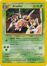 Ariados [Spider Web | Poison Bite]