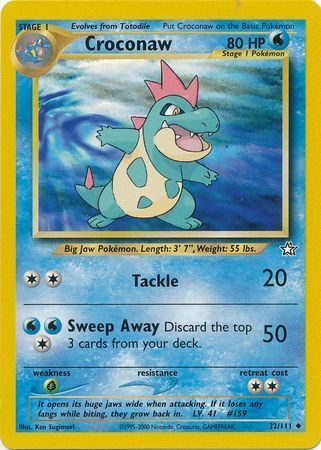 Croconaw Card Front