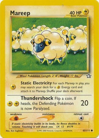 Mareep Card Front
