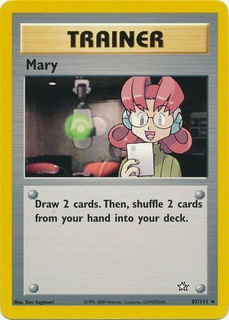 Mary Card Front