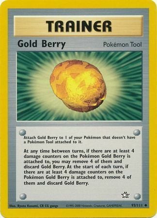 Gold Berry Card Front