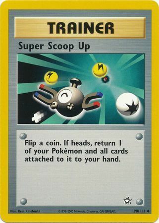 Super Scoop Up Card Front