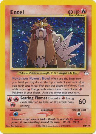 Entei Card Front