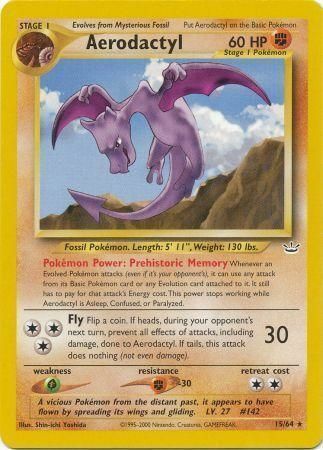 Aerodactyl Card Front