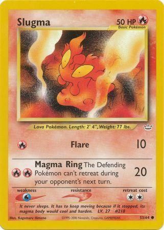 Slugma Card Front