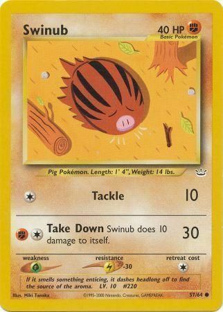 Swinub Card Front