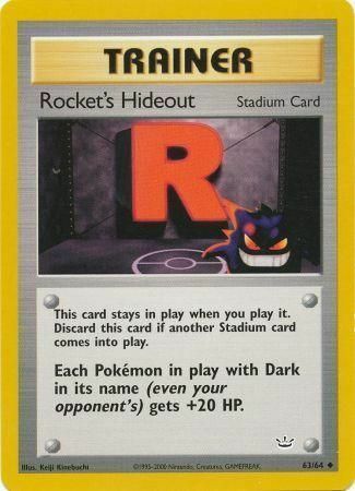 Rocket's Hideout Card Front
