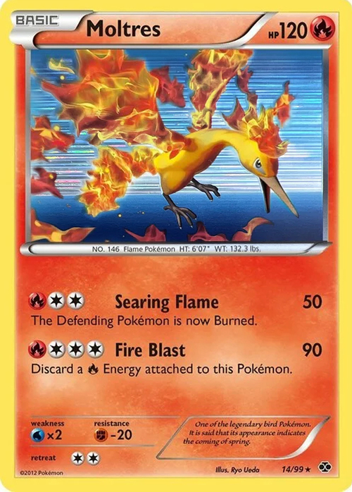 Moltres Card Front
