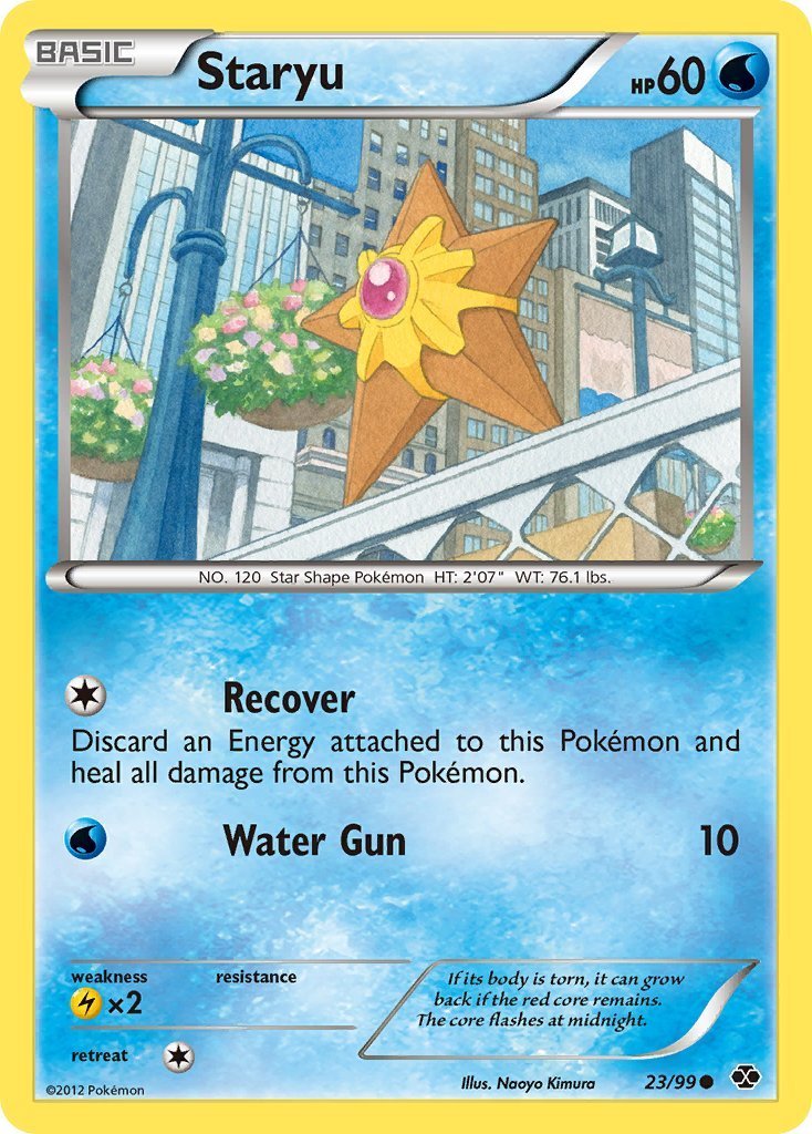 Staryu Next Destinies Pok mon CardTrader