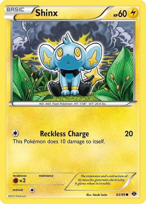 Shinx [Reckless Charge] Card Front