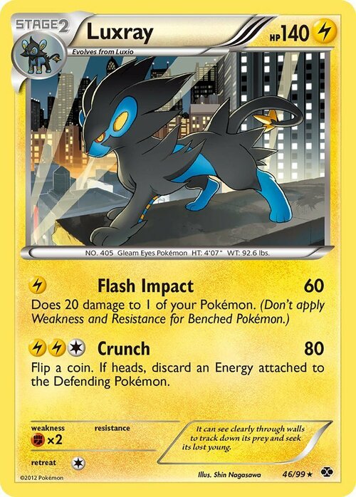 Luxray Card Front