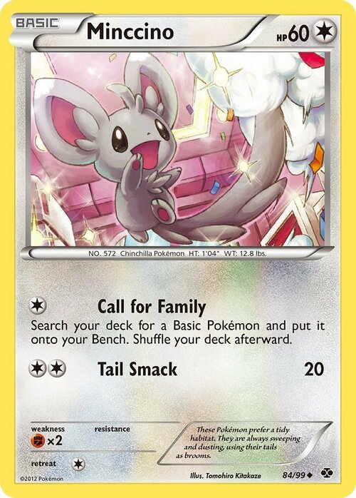Minccino Card Front