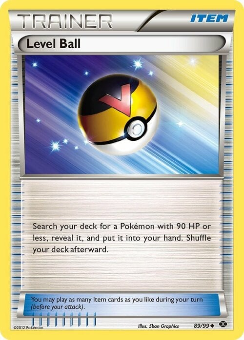 Level Ball Card Front