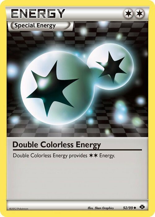 Energia Incolore Doppia Card Front