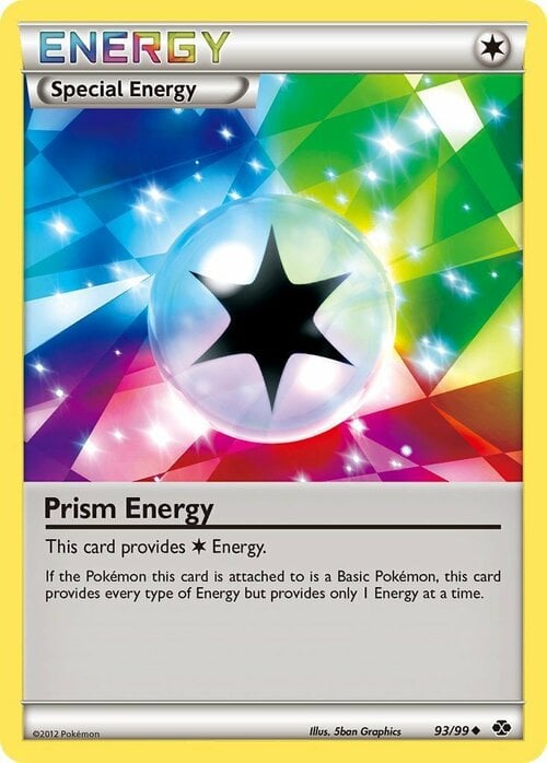 Prism Energy Card Front
