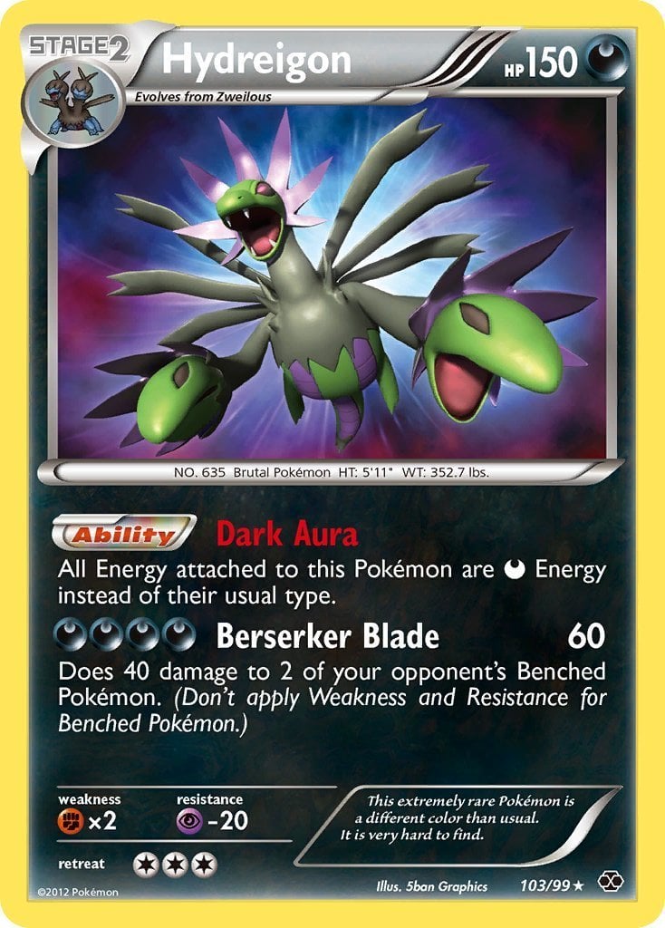hydreigon stage 2 pokemon card Turn : r/PTCGP SURGING SPARKS Hydreigon - 115/203 - Holo