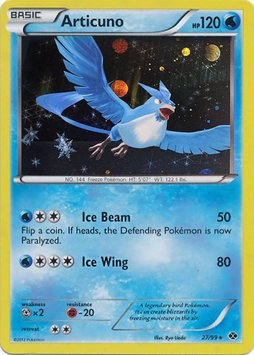 Articuno Card Front