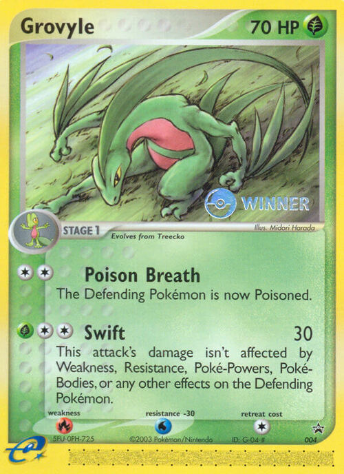 Grovyle [Poison Breath | Swift] Card Front
