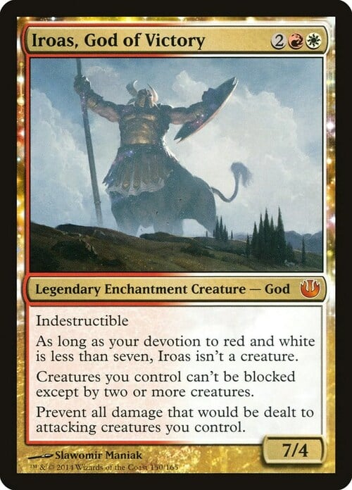 Iroas, Dio della Vittoria Card Front