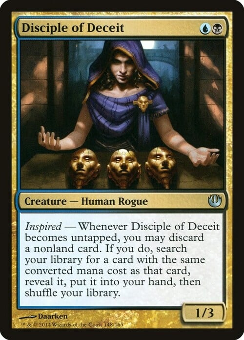 Disciple of Deceit Card Front