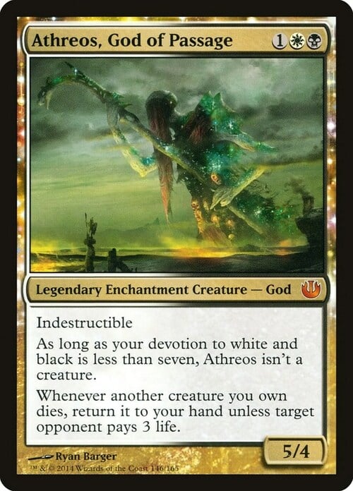 Athreos, God of Passage Card Front