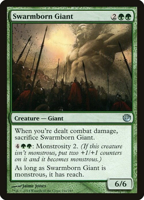 Swarmborn Giant Card Front