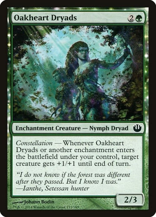Oakheart Dryads Card Front