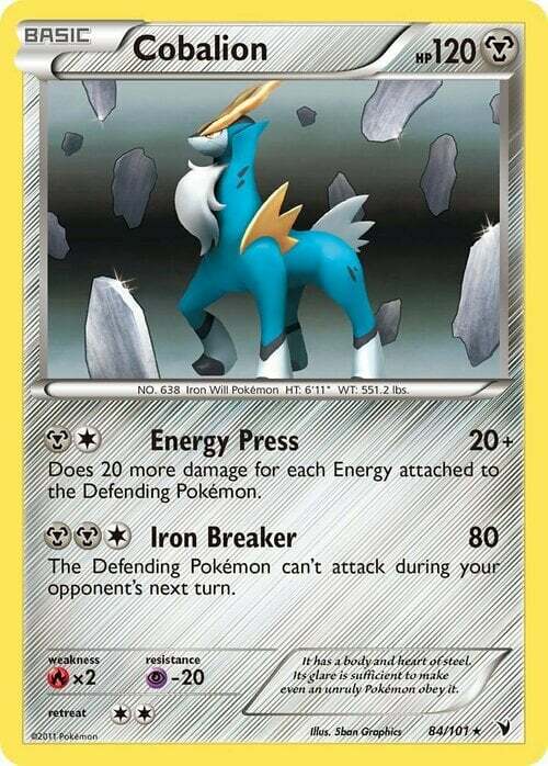 Cobalion Card Front
