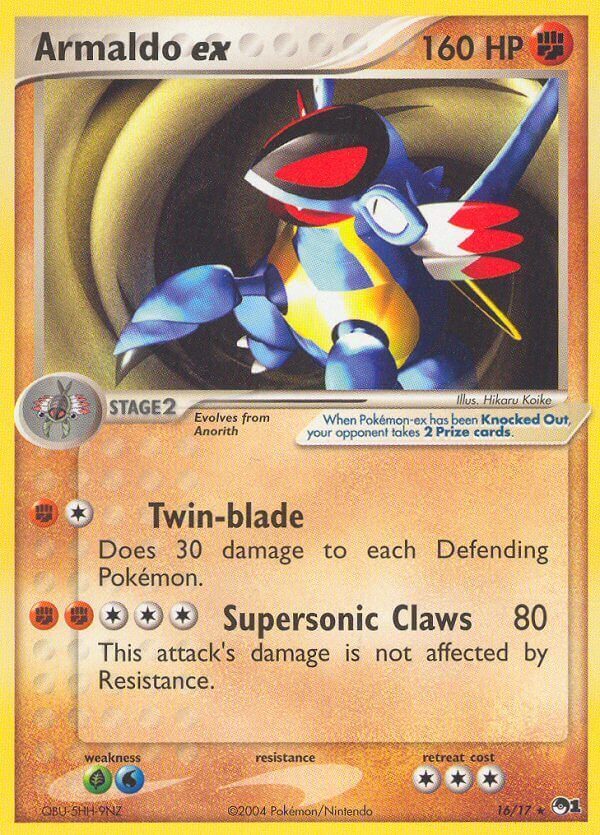 pokemon card armaldo 2007 EX: Power Keepers #003/108 Reverse Holo Price Guide Rare Card Type Pokemon Card Armaldo 033/052 Delta