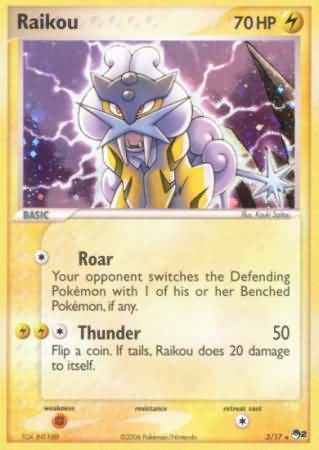 Raikou Card Front