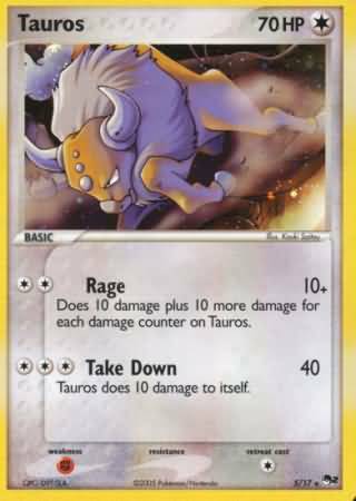 Tauros Card Front