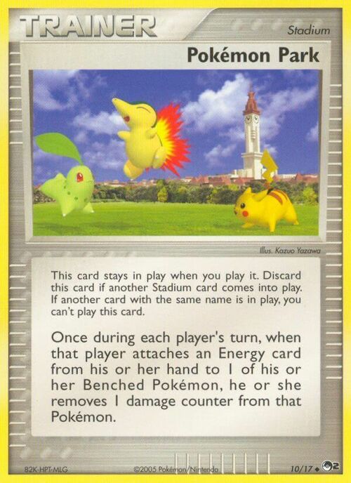 Pokémon Park Card Front