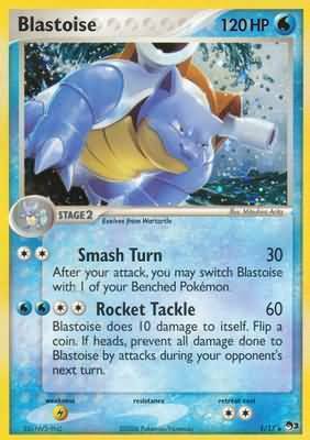 Blastoise Card Front