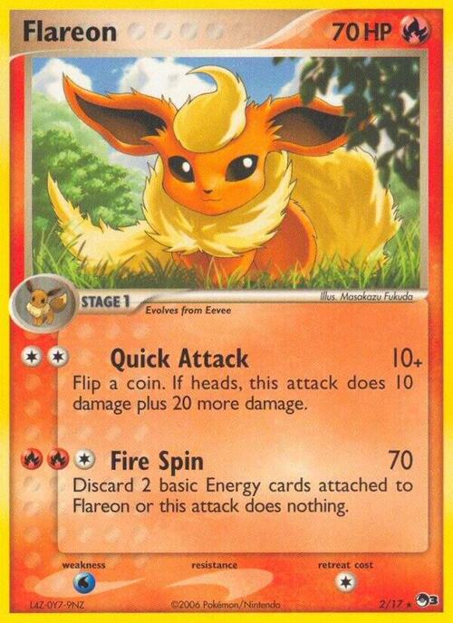 Flareon Card Front